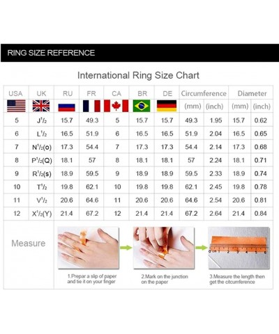 Fashion Women Ring Blue/Champagne Color 18 k Plating Tourmaline/Topaz/Zircon/Crystal Statement Rings for Women Size in 6 to 9...