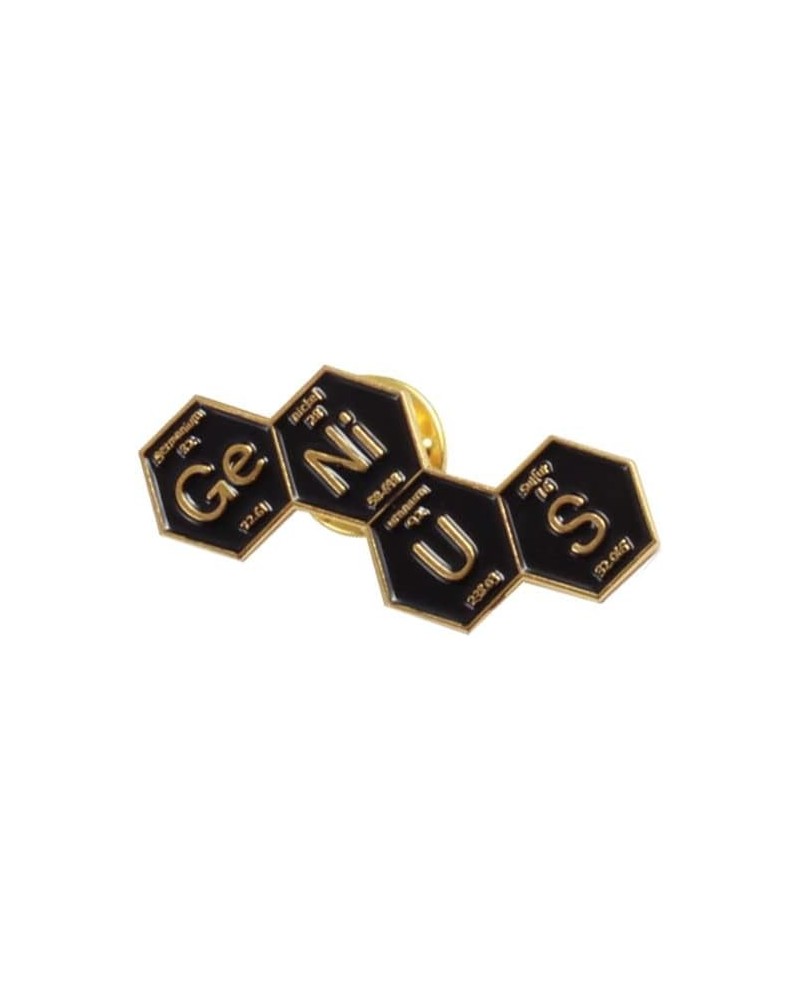 Maths Pi Symbol Lapel Pin Dopamine Chemical Formula Luxury Handsome Metal Brooches 1 $7.86 Brooches & Pins