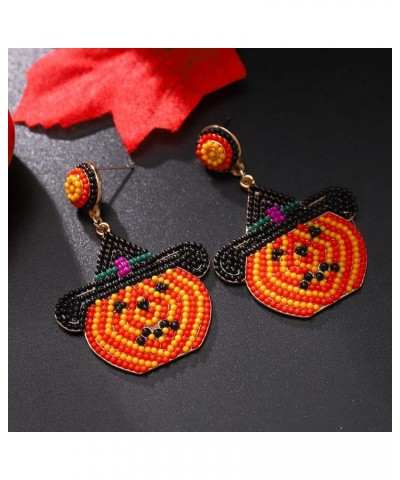 Halloween Earrings for Women Spider Pumpkin Drop Dangle Earrings Gothic Costume Party Earrings Holiday Festive Jewelry Gifts ...