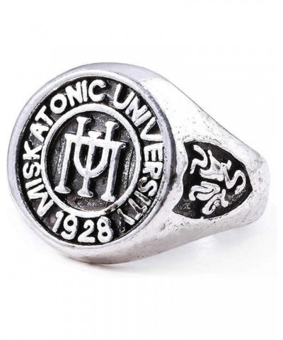 B&E Miskatonic University Class Ring Vintage H.P. Lovecraft Retro Cosplay Jewelry $10.48 Rings