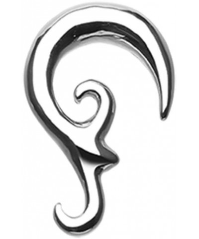 The Pirate's Hook Steel Ear Gauge Spiral Hanging WildKlass Taper 8 GA (3.2mm) $11.75 Body Jewelry