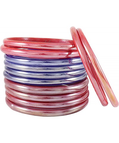 Newmakeinindia Multicolor Glass Pack Of 24 Bangle Set For Women 2.8 Inches Multicolor_2 $15.75 Bracelets