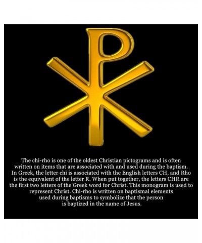 Christian Symbol Jewelry - Greek Chi XP Rho Constantine Cross Layered Wrap Leather Bracelet Bangle Catholic PX Christogram Na...