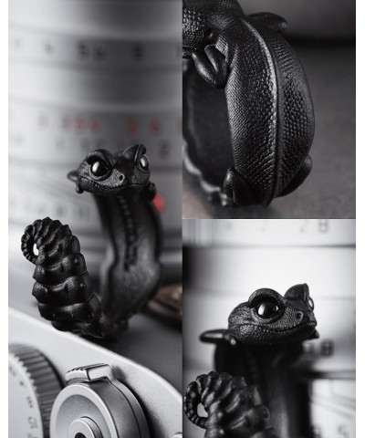 Knob Tail Gecko Ring Black Rings Lizard Gecko Rings Animal Jewelry Gift for Women Men Reptile Lovers 10 $13.58 Rings