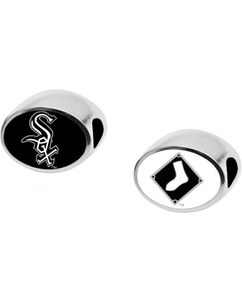 MLB Bead Fits Pandora Style Bracelets Chicago White Sox $18.85 Bracelets