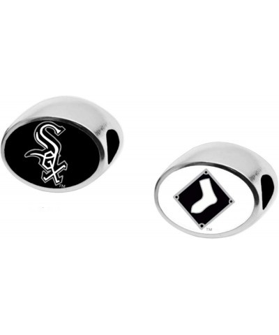 MLB Bead Fits Pandora Style Bracelets Chicago White Sox $18.85 Bracelets