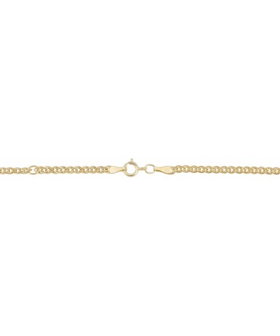 10k Yellow Gold 2.3 mm Link Chain Anklet (adjusts to 9 or 10 inch) $37.63 Anklets