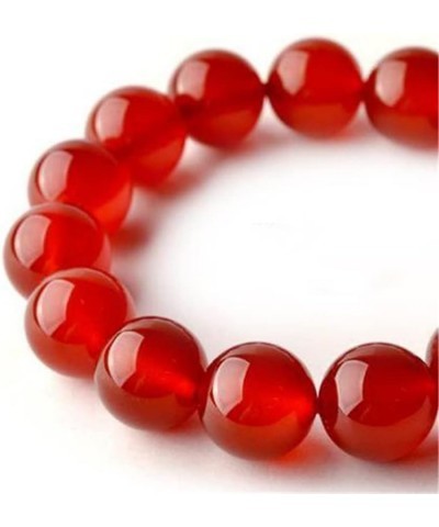 Natural Red Agate Bracelet Feng Shui Wealth Pi Xiu Bracelet Good Luck Bangle Gifts for Women Men 14mm $9.97 Bracelets