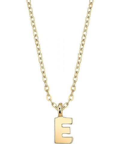 1928 Jewelry Gold-Tone 7mm Initial Pendant Necklace, 20 E $13.33 Necklaces