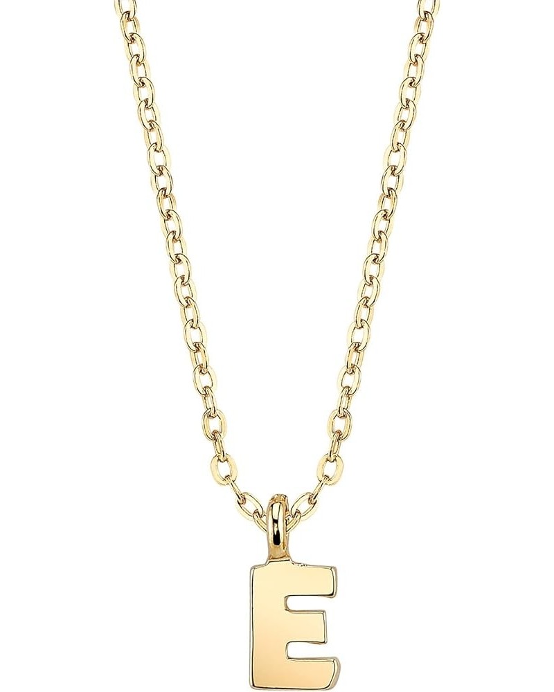 1928 Jewelry Gold-Tone 7mm Initial Pendant Necklace, 20 E $13.33 Necklaces