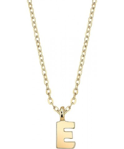 1928 Jewelry Gold-Tone 7mm Initial Pendant Necklace, 20 E $13.33 Necklaces