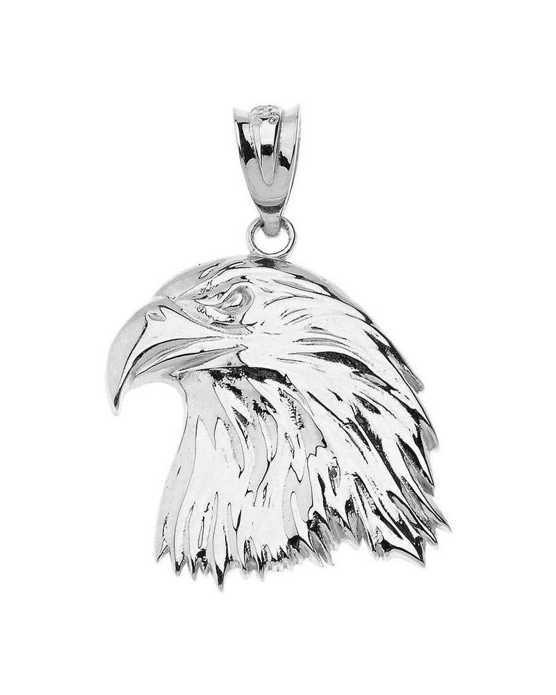 925 Sterling Silver Eagle Pendant $11.24 Necklaces