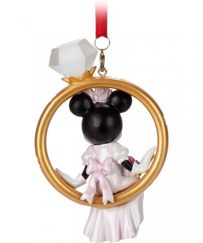 Minnie Mouse Wedding Ring Ornament $27.50 Bracelets