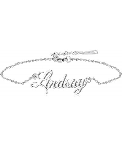 Name Anklet Personalized,Name Anklets for Women ,Custom Anklet,Ankle Bracelet with Name,Anklet Bracelets With Names ,18K Gold...