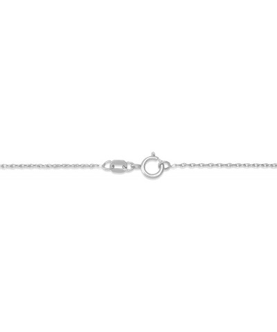 10K Gold or Silver Diamond Journey Pendant with Sterling Silver Chain Necklace (1/3 cttw, I-J Color, I2-I3 Clarity), 18 White...