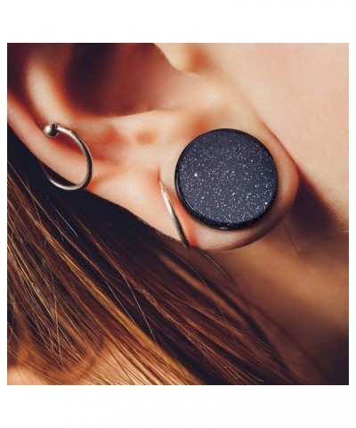 Natural Blue Sand Stone Double Flared Saddle Plug Gauges, Sold as a Pair 12mm (1/2") $10.13 Body Jewelry