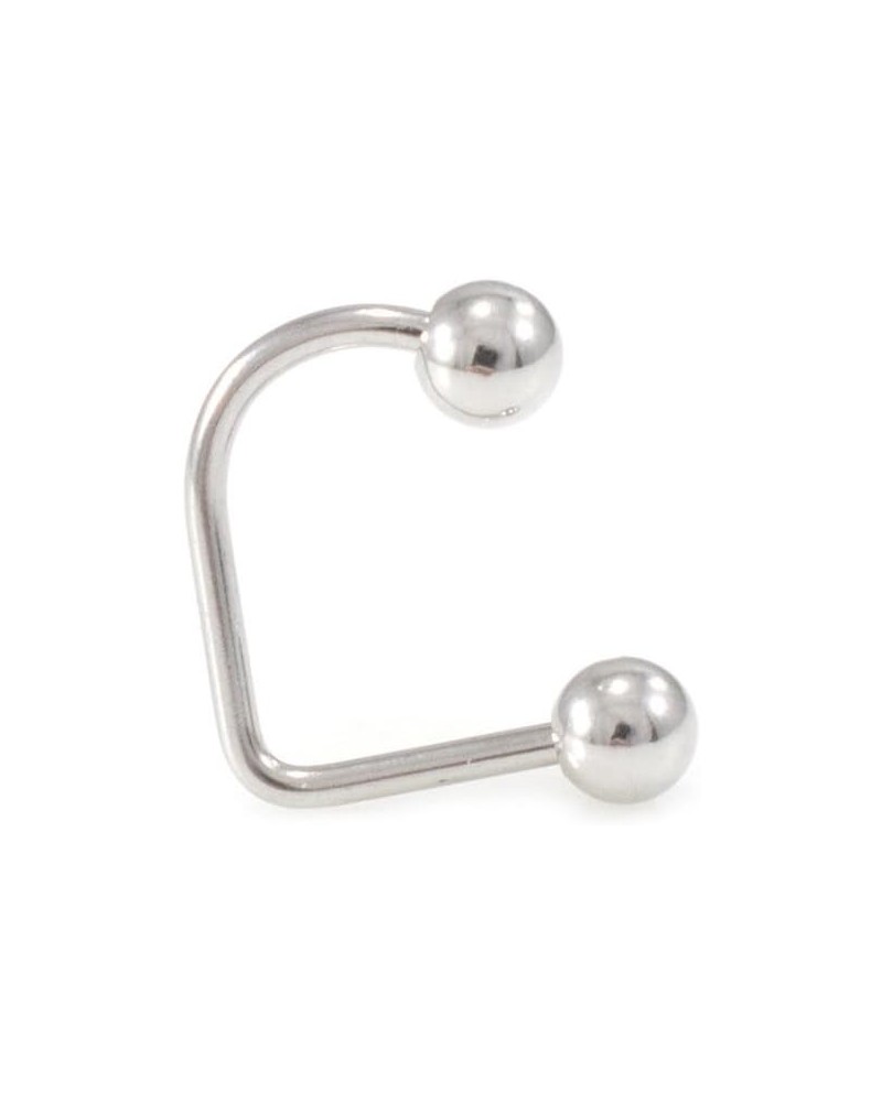 Lippy Loop Surgical Steel Lip Ring 16G 10mm $7.81 Body Jewelry