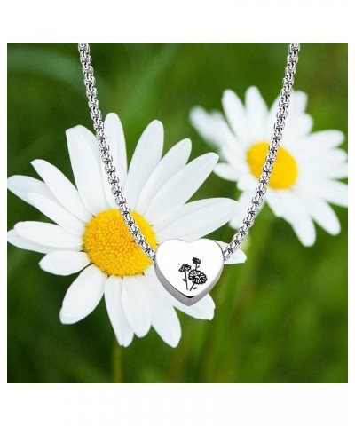 Birth Flower Necklace Mother Gift Birthday Gift Mom Jewelry Mother's Day Gift Apr daisy Necklace $7.64 Necklaces