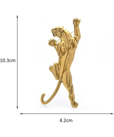 Vintage Muscle Tiger Brooch Women Men Leopard Print Brooch Gift Jacket Set Accessories Pin Gift Vintage Gold $14.39 Brooches ...