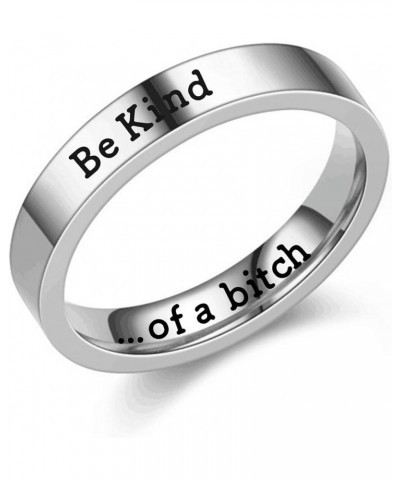 Be Kind Of A Bitch Ring For Women Creative Statement Friendship Ring The Best Friend Of The Sisters In The Sorority Inspirati...