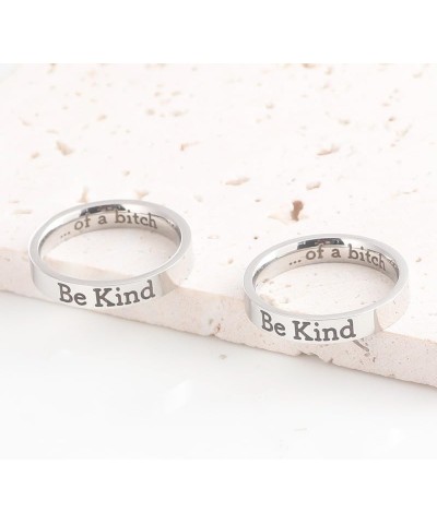 Be Kind Of A Bitch Ring For Women Creative Statement Friendship Ring The Best Friend Of The Sisters In The Sorority Inspirati...