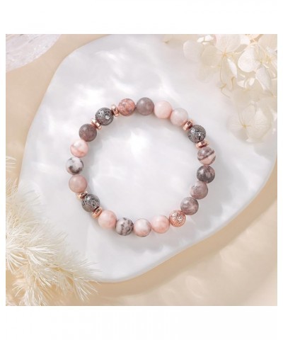 Birthday Gifts for Women Girls Natural Stones Bracelets 13 16 18 21 30 40 50 60 70 80 Year Old Happy Birthday Gifts for Girls...