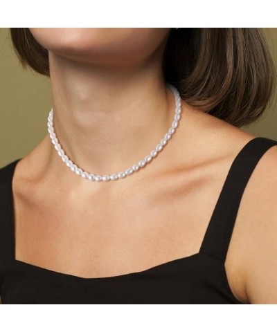 Women's Men's Freshwater Pearl Beaded Strand Necklace 16 $17.92 Necklaces