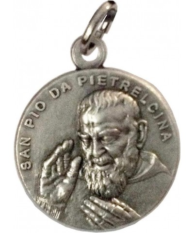 LOT OF 3 (THREE) SAINT PIO OF PIETRELCINA (PADRE PIO) MEDALS - THE PATRON SAINTS MEDALS - 100% MADE IN ITALY $17.99 Pendants