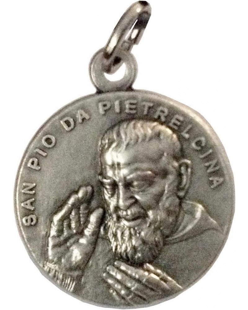 LOT OF 3 (THREE) SAINT PIO OF PIETRELCINA (PADRE PIO) MEDALS - THE PATRON SAINTS MEDALS - 100% MADE IN ITALY $17.99 Pendants