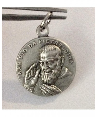 LOT OF 3 (THREE) SAINT PIO OF PIETRELCINA (PADRE PIO) MEDALS - THE PATRON SAINTS MEDALS - 100% MADE IN ITALY $17.99 Pendants