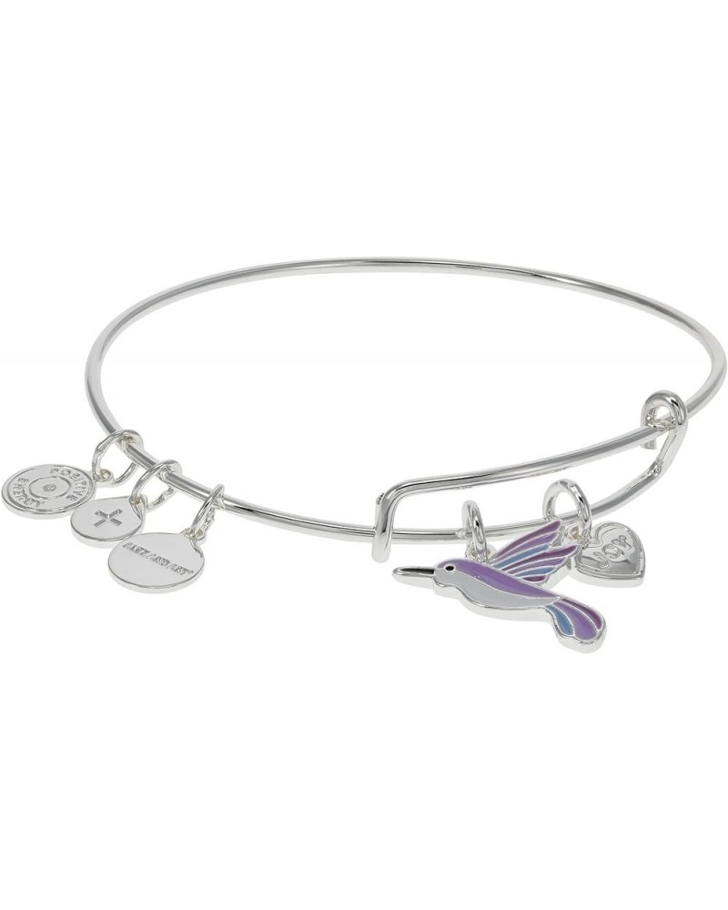 Expandable Bangle Bracelet, Bird And Animal Charms, Shiny Finishes, 2 To 3.5 In Joy Hummingbird Duo Bracelet $15.34 Bracelets