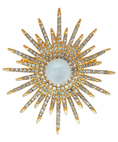 Crystal Brooches for Women,Fashion Rhinestone Brooch Pins Jewelry 221103 $10.12 Brooches & Pins