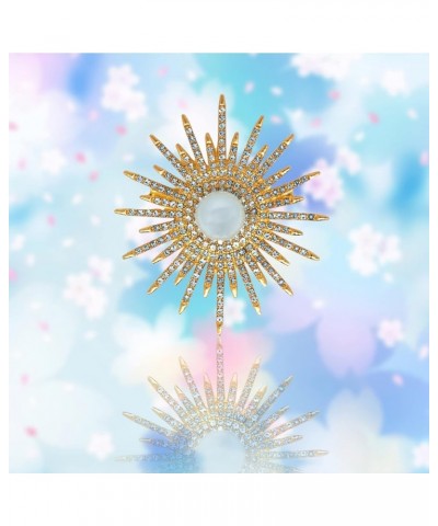 Crystal Brooches for Women,Fashion Rhinestone Brooch Pins Jewelry 221103 $10.12 Brooches & Pins