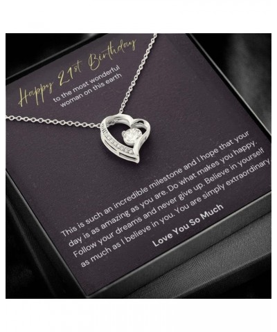 21th Birthday Gifts For Her, Cool Necklace Gifts For 21 Year Old Woman, Happy Twenty First Bday Girl Gift Ideas For Daughter ...