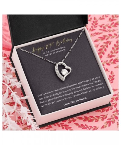 21th Birthday Gifts For Her, Cool Necklace Gifts For 21 Year Old Woman, Happy Twenty First Bday Girl Gift Ideas For Daughter ...