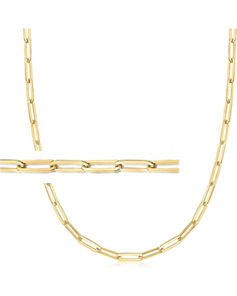 Charles Garnier 18kt Gold Over Sterling Paper Clip Link Necklace. 17 inches $49.45 Necklaces