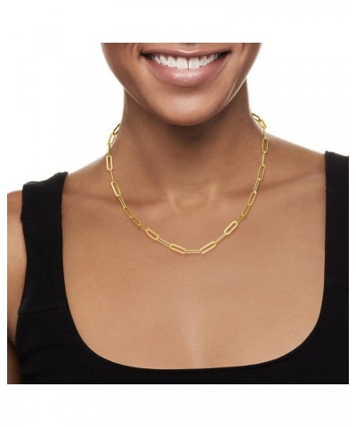 Charles Garnier 18kt Gold Over Sterling Paper Clip Link Necklace. 17 inches $49.45 Necklaces