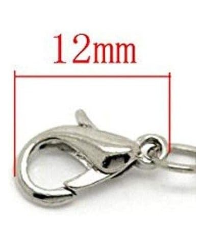 Letter, 26 Letter Options A-Z, Initial Stainless Steel Clasp Clip on Charm Letter M $7.64 Bracelets