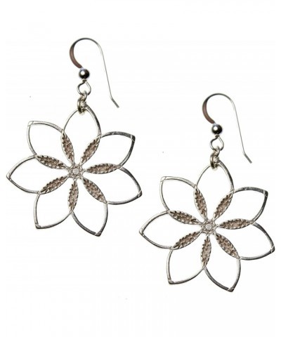 Flower Power! Silver-dipped Earrings on French Hooks $29.97 Earrings