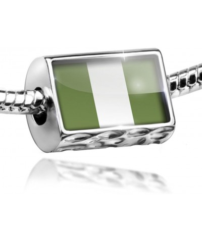 Charm Nigeria Flag - Bead Fit All European Bracelets $12.13 Bracelets