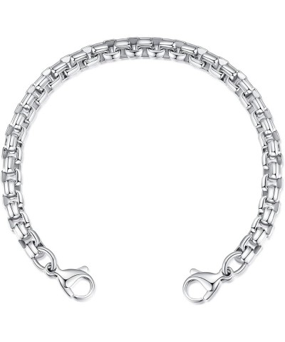 Stainless Steel Interchangeable Chain for Medical Alert Bracelets for Women and Men Rolo 5 Inches $8.83 Bracelets