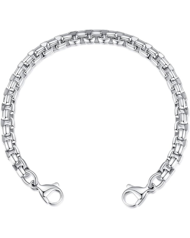 Stainless Steel Interchangeable Chain for Medical Alert Bracelets for Women and Men Rolo 5 Inches $8.83 Bracelets