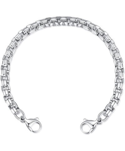 Stainless Steel Interchangeable Chain for Medical Alert Bracelets for Women and Men Rolo 5 Inches $8.83 Bracelets