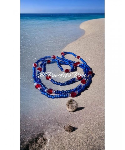 Collar de Olokun - Necklace - Czech Glass Beads $11.75 Necklaces