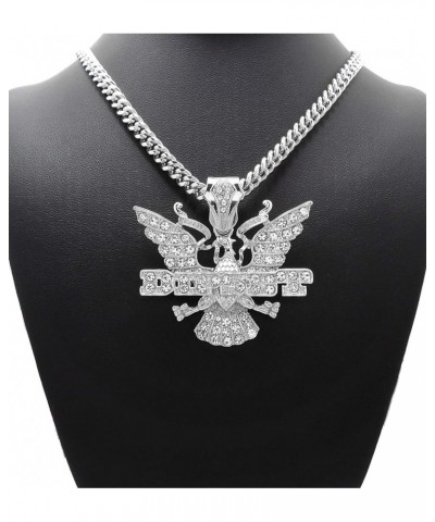 GWOOD Dipset Pendant with Necklace SILVER COLOR WITH 24 INCH STAINLESS STEEL CHAIN $18.33 Necklaces