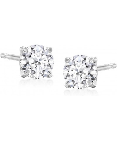 0.50 ct. t.w. Lab-Grown Diamond Stud Earrings in Sterling Silver $76.20 Earrings