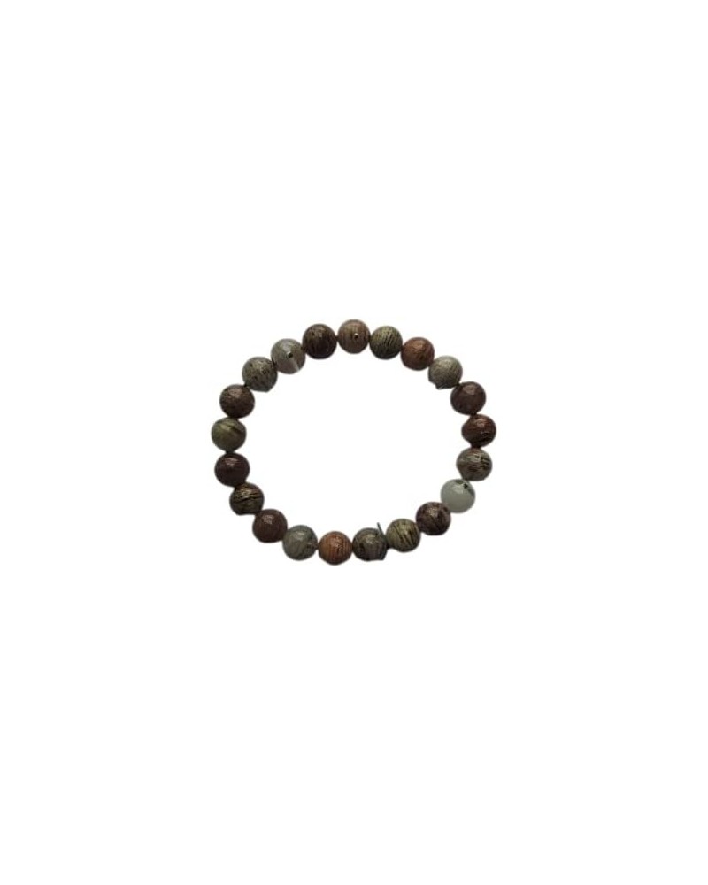 Beaded Bracelet Sets For Women Men 7-8mm Stretchable Beaded Jade Bracelet Natural Crystal Jade Bead Bracelet With Advanced Gi...