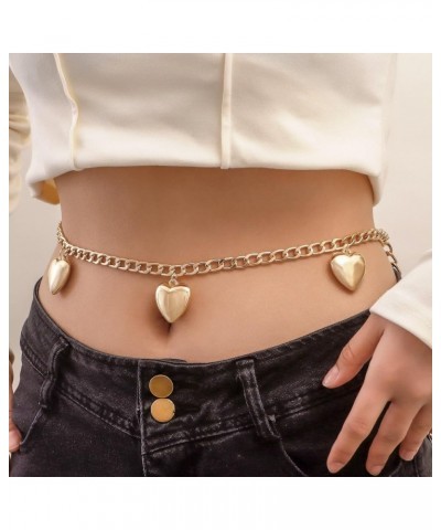 Waist Chains Sun Pendant Belly Belt Moon Star Metal Waist Chains Body Chains Jewelry for Women Gold027(Up to 45IN-115cm) $9.3...