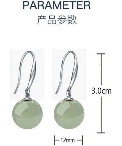 10mm Ocean Pearl Dangle Earrings Natural Shell Beads Drop Earrings Fashion Jewelry for Women 12mm Yellow $7.79 Earrings