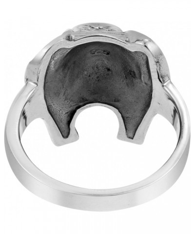 Majestic Elephant Head .925 Sterling Silver Ring $18.97 Rings